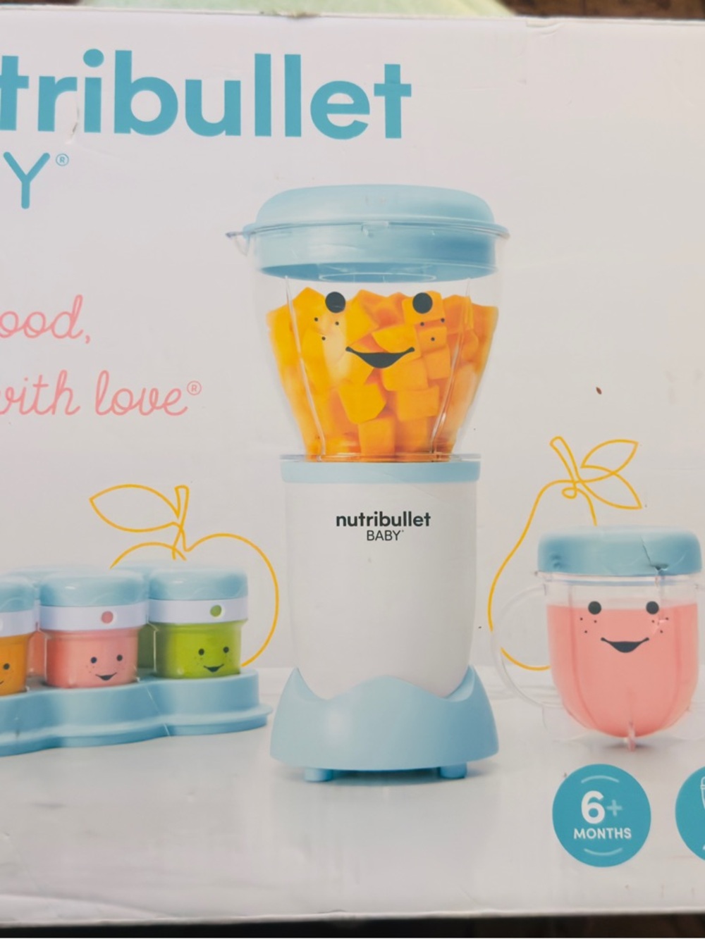 Nutribullet Baby Blue Baby Food Maker - Light Blue